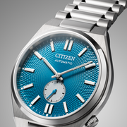 Citizen Tsuyosa Automatic Blue Dial Silver Steel Strap Watch For Men - NK5010-51L