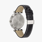  Shop Authentic Versace Greca Sport Quartz Black Dial Black Leather Strap Watch For Men - VEZ300221 - Luxxuri