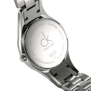  Shop Authentic Calvin Klein Simplicity Silver Dial Silver Steel Strap Watch for Women - K4323120 - Luxxuri