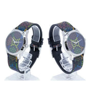  Shop Authentic Gucci G Timeless Quartz Black Dial Black Leather Strap Watch For Women - YA1264146 - Luxxuri