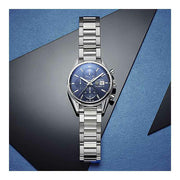  Shop Authentic Tag Heuer Carrera Chronograph 41mm Blue Dial Silver Steel Strap Watch for Men - CBK2112.BA0715 - Luxxuri