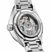  Shop Authentic Tag Heuer Carrera Diamonds Mother of Pearl Dial Silver Steel Strap Watch for Women - WBN2412.BA0621 - Luxxuri