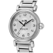 Coach Madison White Dial Silver Steel Strap Watch for Women - 14502394