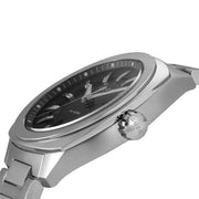  Shop Authentic Gucci GG2570 Quartz Black Dial Silver Steel Strap Watch For Men - YA142301 - Luxxuri