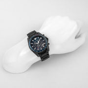  Shop Authentic Emporio Armani Sigma Chronograph Blue Dial Black Silicone Strap Watch For Men - AR6121 - Luxxuri