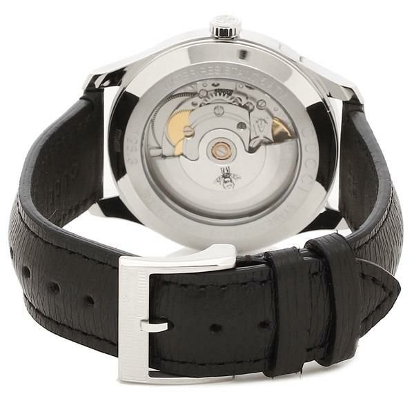  Shop Authentic Gucci G Timeless Eryx Silver Dial Black Leather Strap Watch For Men - YA126338 - Luxxuri