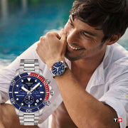  Shop Authentic Tissot Seastar 1000 Chronograph Blue Dial Silver Steel Strap Watch For Men - T120.417.11.041.03 - Luxxuri