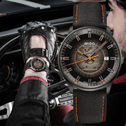  Shop Authentic Mido Commander Automatic Gradient Black Dial Black Nylon Strap Watch For Men - M021.407.37.411.00 - Luxxuri