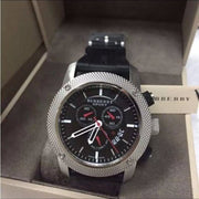  Shop Authentic Burberry Endurance Sport Chronograph Black Dial Black Rubber Strap Watch for Men - BU7700 - Luxxuri