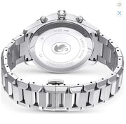  Shop Authentic Swarovski Dextera Chronograph Silver Dial Silver Steel Strap Watch for Women - 5641297 - Luxxuri