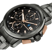  Shop Authentic Maserati Successo Solar Black Dial Grey Steel Strap Watch For Men - R8873645001 - Luxxuri
