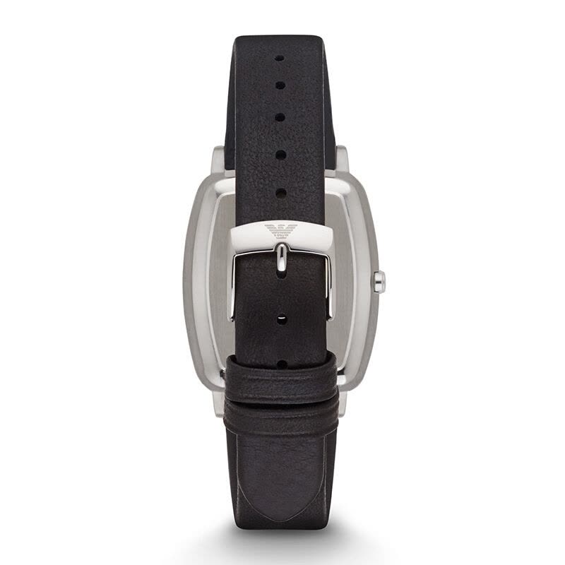  Shop Authentic Emporio Armani Epsilon Quartz Black Dial Black Leather Strap Watch For Men - AR2490 - Luxxuri
