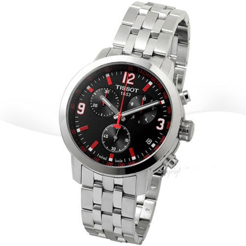  Shop Authentic Tissot PRC 200 Asian Games Special Edition Black Dial Silver Steel Strap Watch For Men - T055.417.11.057.01 - Luxxuri
