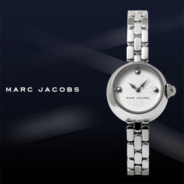 Shop Authentic Marc Jacobs Courtney Mother of Pearl White Dial Silver Steel Strap Watch for Women - MJ3459 - Luxxuri