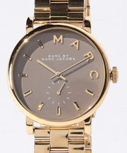  Shop Authentic Marc Jacobs Baker Grey Dial Gold Steel Strap Watch for Women - MBM3281 - Luxxuri
