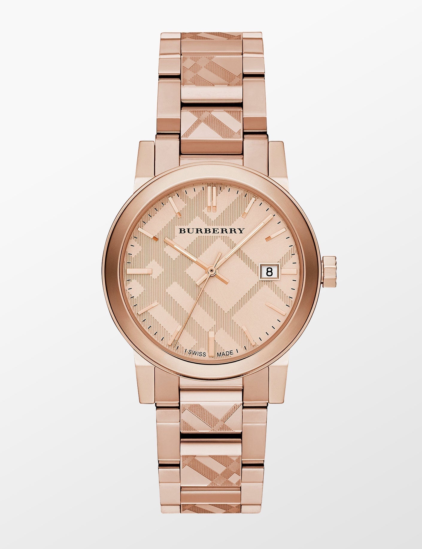  Shop Authentic Burberry The City Rose Gold Dial Rose Gold Steel Strap Watch for Women - BU9039 - Luxxuri