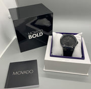  Shop Authentic Movado Bold Fusion Black Dial Black Rubber Strap Watch for Men - 3600621 - Luxxuri