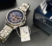  Shop Authentic Maserati Successo Chronograph 44mm Stainless Steel Watch For Men - R8873621008 - Luxxuri