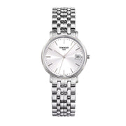  Shop Authentic Tissot T Classic Desire White Dial Silver Steel Strap Watch for Women - T52.1.281.31 - Luxxuri