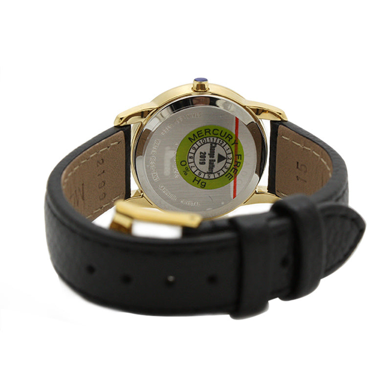  Shop Authentic Movado Museum Classic Black Dial Black Leather Strap Watch For Women - 0607016 - Luxxuri