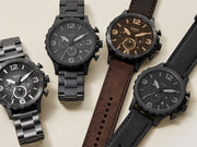  Shop Authentic Fossil Nate Chronograph Brown Dial Brown Leather Strap Watch for Men - JR1487 - Luxxuri