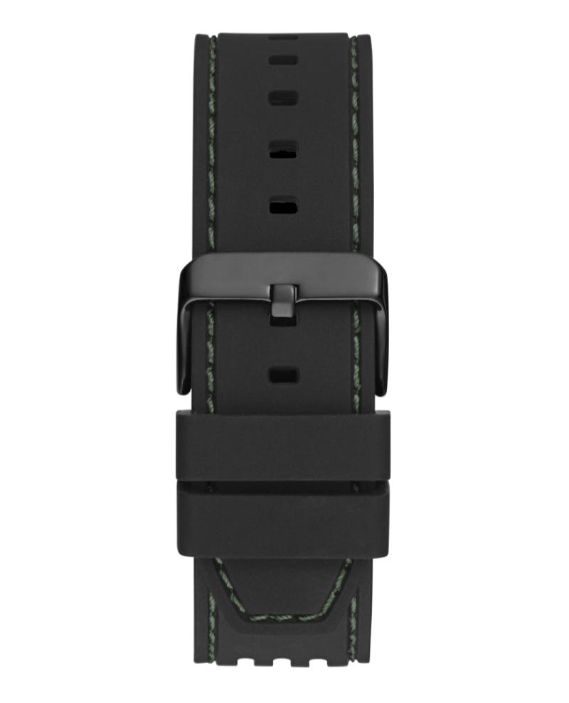  Shop Authentic Guess Phoenix Analog Black Dial Black Silicone Strap Watch For Men- GW0499G7 - Luxxuri