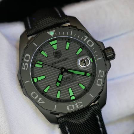  Shop Authentic Tag Heuer Aquaracer Black Dial Watch for Men - WAY218B.FC6364 - Luxxuri