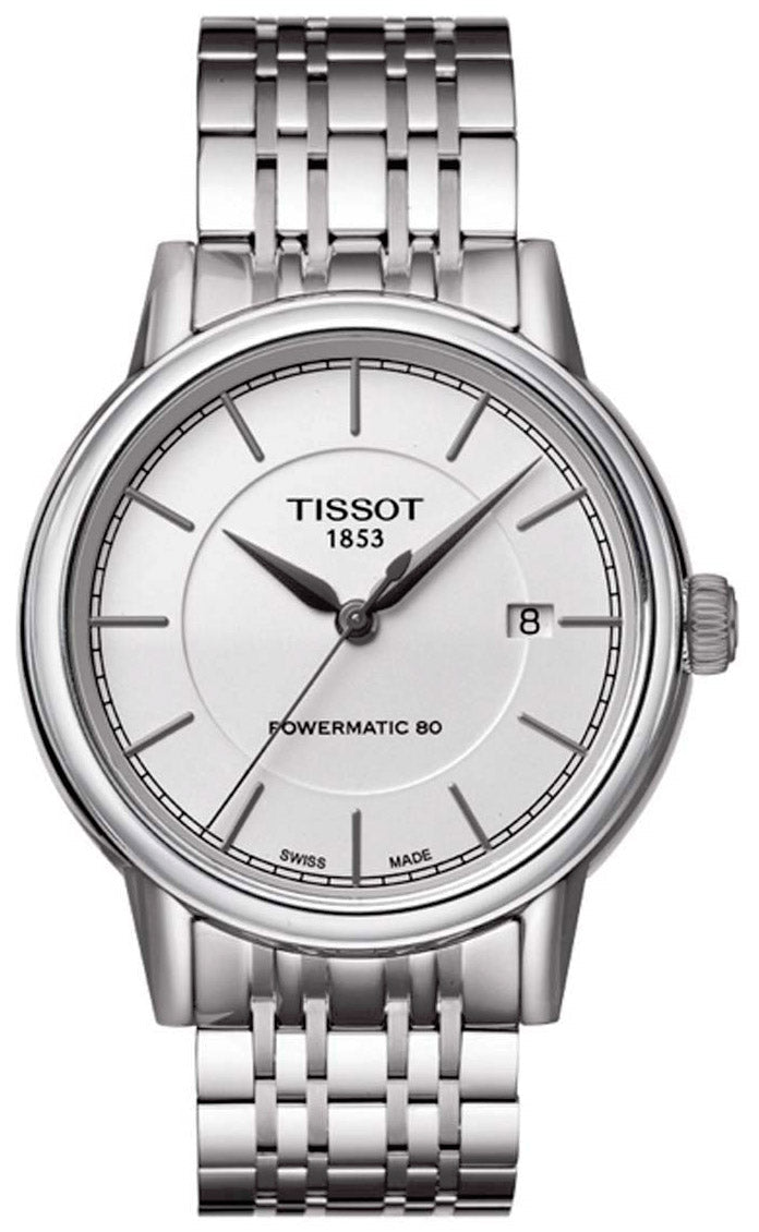  Shop Authentic Tissot Carson Powermatic 80 Silver Dial Silver Steel Strap Watch For Men - T085.407.11.011.00 - Luxxuri