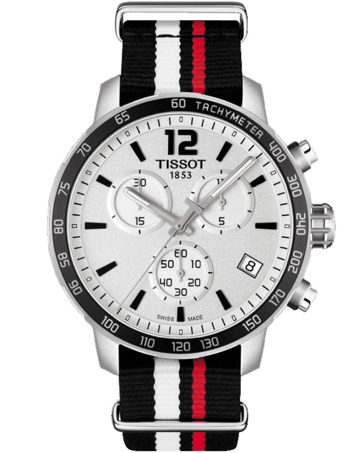  Shop Authentic Tissot T Sport Quickster Chronograph NATO Watch For Men - T095.417.17.037.01 - Luxxuri