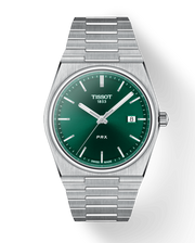  Shop Authentic Tissot PRX Green Dial Silver Steel Strap Watch For Men - T137.410.11.091.00 - Luxxuri