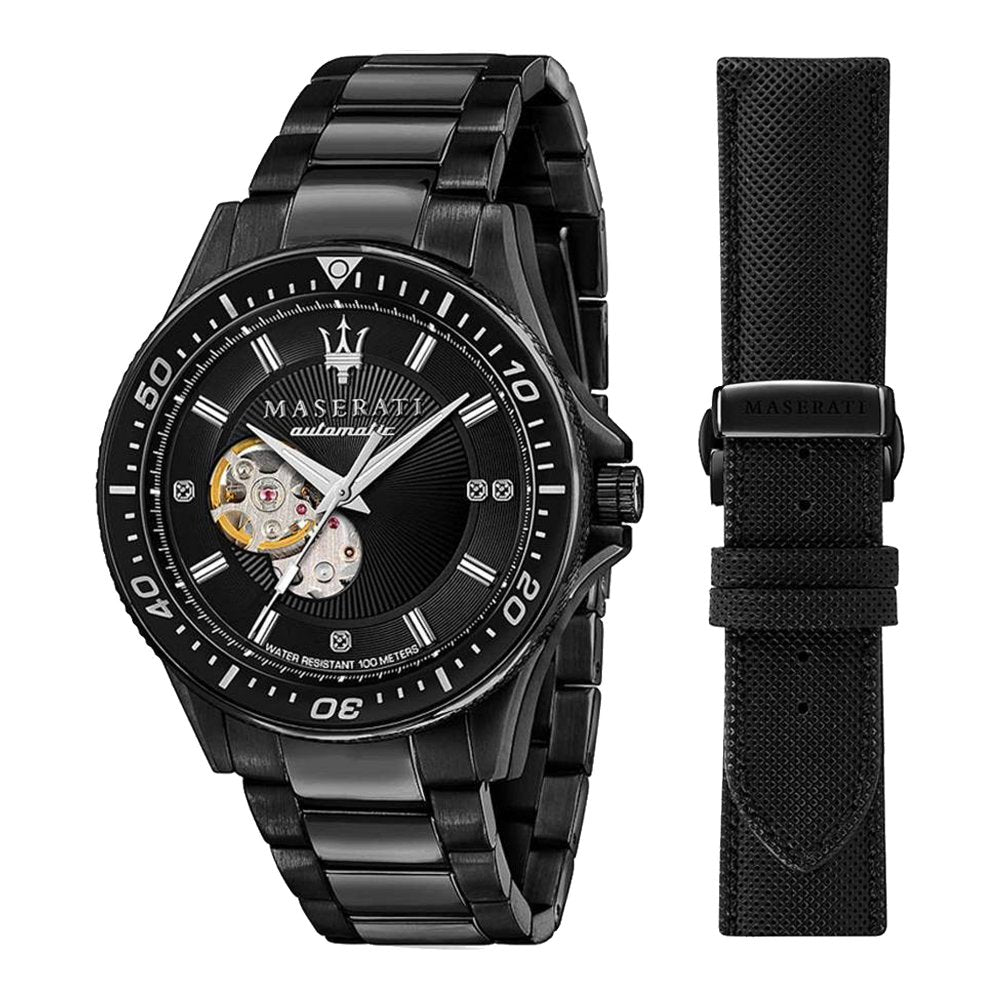  Shop Authentic Maserati SFIDA Special Edition Diamond Mechanical Watch For Men - R8823140005 - Luxxuri