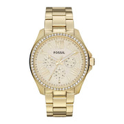  Shop Authentic Fossil Stella Multifunction Gold Dial Gold Steel Strap Watch for Women - ES3589 - Luxxuri