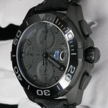  Shop Authentic Tag Heuer Aquaracer Titanium Grey Dial Watch for Men - CAY218B.FC6370 - Luxxuri