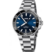  Shop Authentic Oris Aquis Date Blue Dial Silver Steel Strap Watch for Men - 0173377304135-0782405PEB - Luxxuri