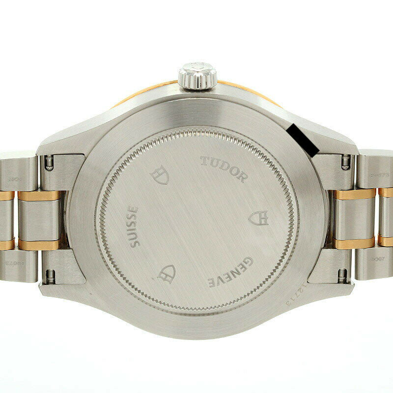  Shop Authentic Tudor Style Automatic Gold Dial Two Tone Steel Strap Watch for Men - M12713-0001 - Luxxuri