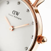  Shop Authentic Daniel Wellington Classy Glasgow White Dial Two Tone Nylon Strap Watch For Women - DW00100066 - Luxxuri