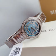  Shop Authentic Michael Kors Kerry Mother of Pearl Dial Silver Strap Watch for Women - MK3480 - Luxxuri