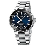  Shop Authentic Oris Aquis Date Blue Dial Silver Steel Strap Watch for Men - 0173377304135-0782405PEB - Luxxuri