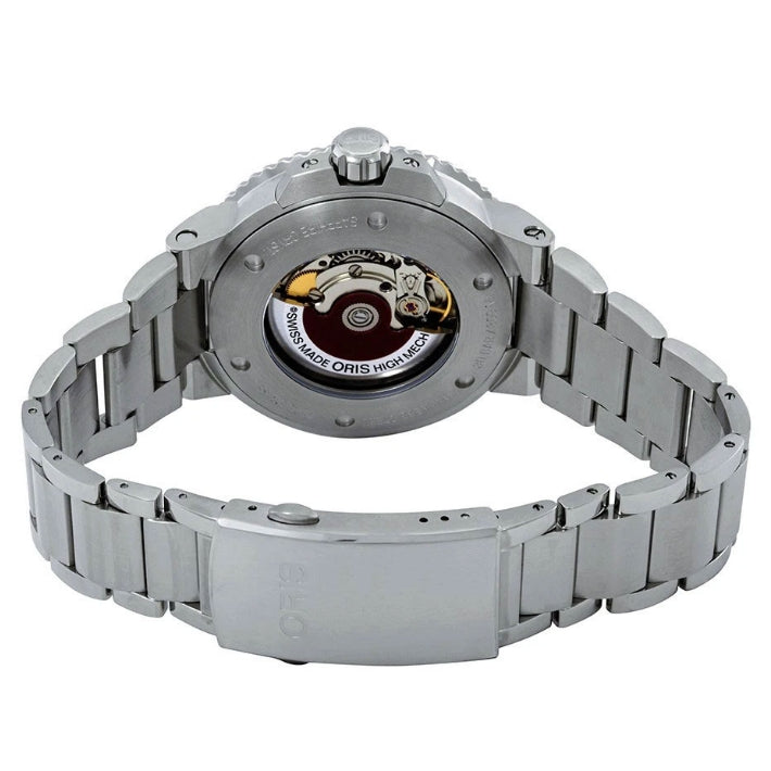  Shop Authentic Oris Aquis Date Green Dial Silver Steel Strap Watch for Men - 0173377304157-0782405PEB - Luxxuri