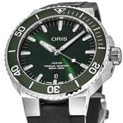  Shop Authentic Oris Aquis Date Green Dial Black Rubber Strap Watch for Men - 0173377304157-0742464EB - Luxxuri