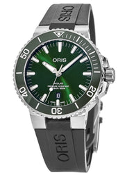 Shop Authentic Oris Aquis Date Green Dial Black Rubber Strap Watch for Men - 0173377304157-0742464EB - Luxxuri