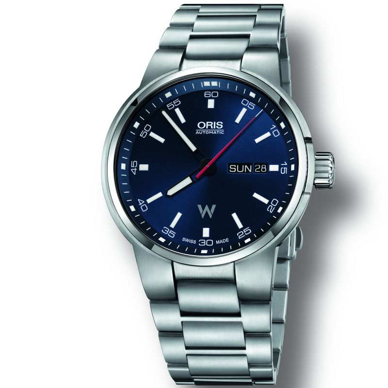  Shop Authentic Oris Williams F1 Day Date Blue Dial Silver Steel Strap Watch for Men - 0173577164155-0782450 - Luxxuri
