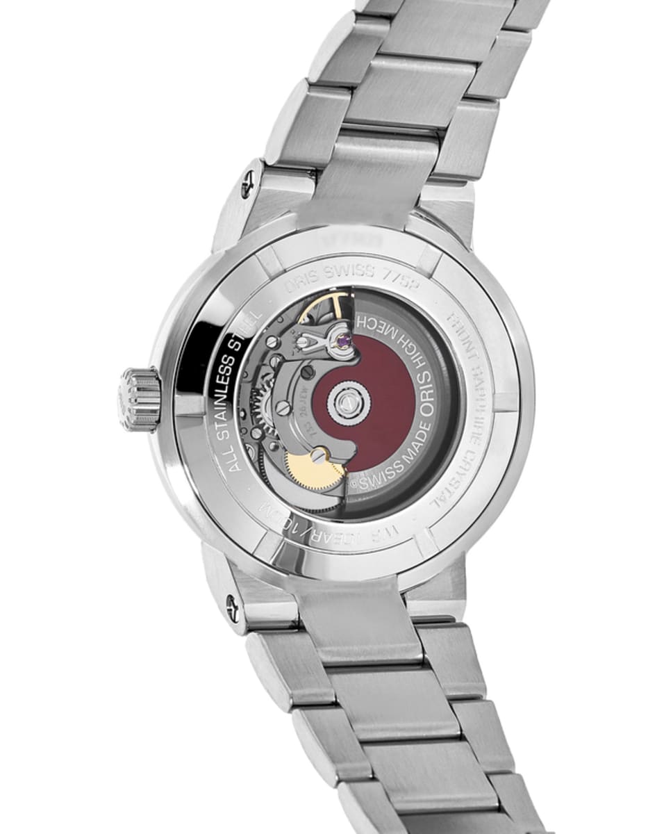  Shop Authentic Oris TT1 Day Date Black Dial Silver Steel Strap Watch for Men - 0173577524154-0782408 - Luxxuri
