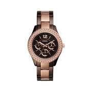  Shop Authentic Fossil Stella Multifunction Brown Dial Two Tone Steel Strap Watch for Women - ES4079 - Luxxuri
