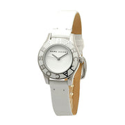  Shop Authentic Marc Jacobs Blade White Dial White Leather Strap Watch for Women - MBM1097 - Luxxuri
