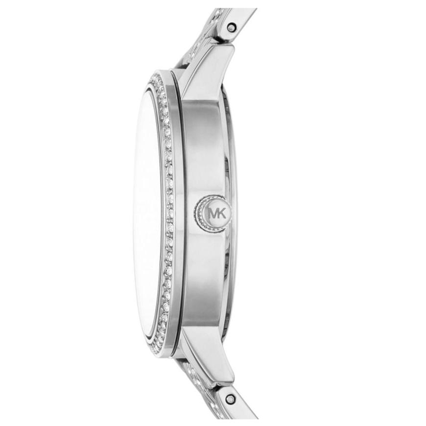  Shop Authentic Michael Kors Melissa Quartz Silver Dial Silver Steel Strap Watch for Women - MK4370 - Luxxuri