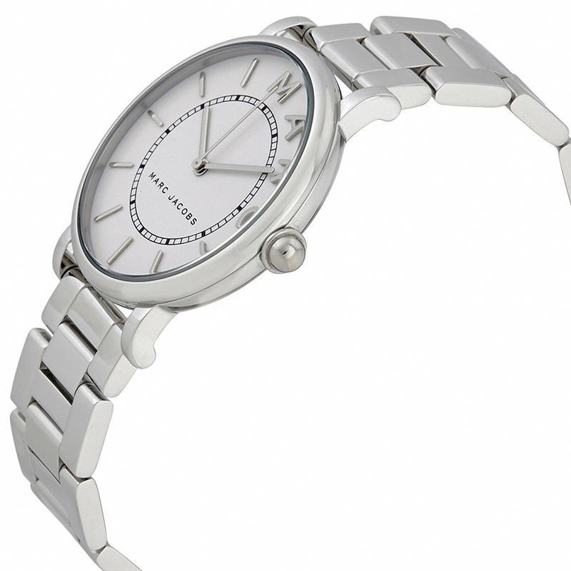  Shop Authentic Marc Jacobs Roxy White Dial Silver Steel Strap Watch for Women - MJ3521 - Luxxuri