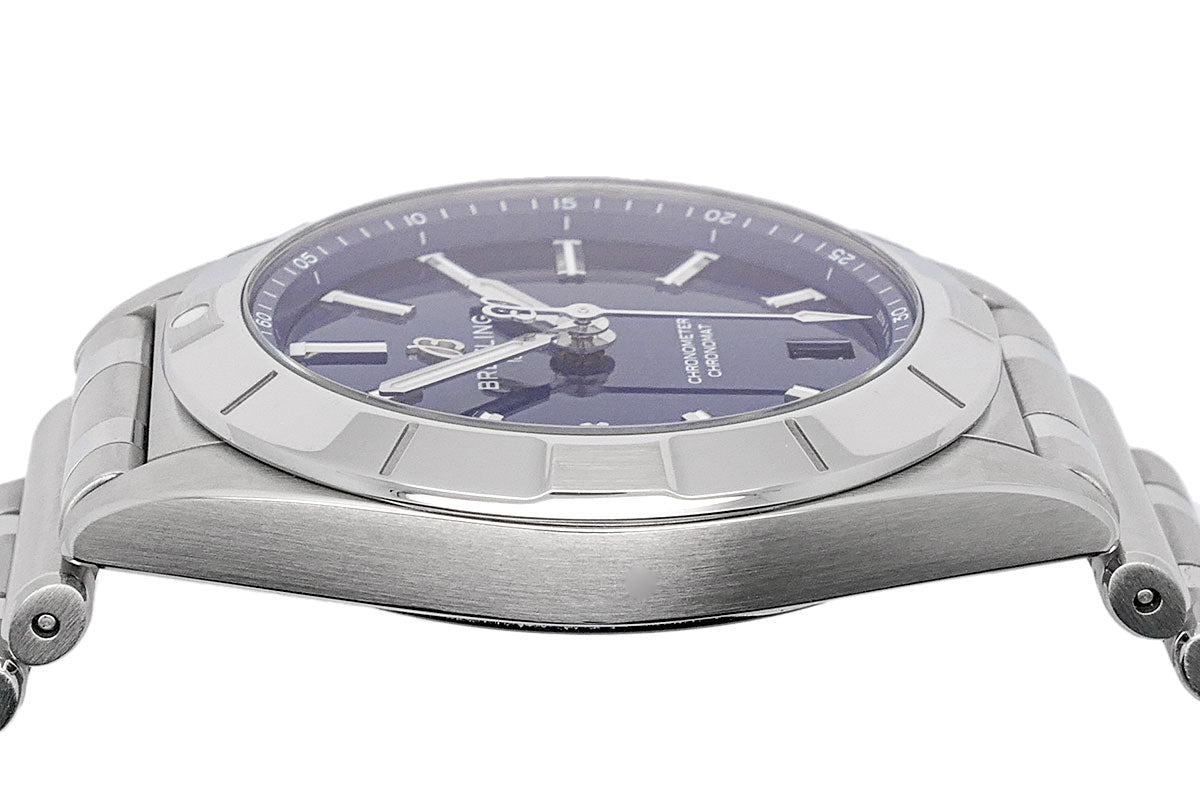  Shop Authentic Breitling Chronomat 32 Blue Dial Silver Steel Strap Watch for Women - A77310101C1A1 - Luxxuri
