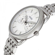  Shop Authentic Fossil Tailor Silver Dial Silver Steel Strap Watch for Women - ES3712 - Luxxuri