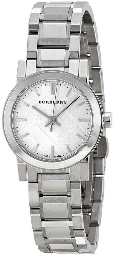  Shop Authentic Burberry The City Silver Dial Silver Steel Strap Watch for Women - BU9200 - Luxxuri